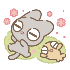 [LINEスタンプ] ♪春のこねこスタンプ♪