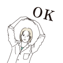 [LINEスタンプ] 医療系学生のゆるーい日常