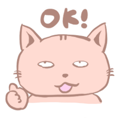 [LINEスタンプ] ちょいぶさゆるねこ