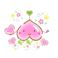 [LINEスタンプ] ♡ハートちゃん♡スタンプ♡