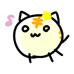 [LINEスタンプ] きくねこ。ちゃん