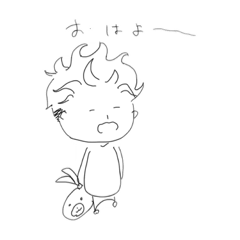 [LINEスタンプ] ゆるだるくん