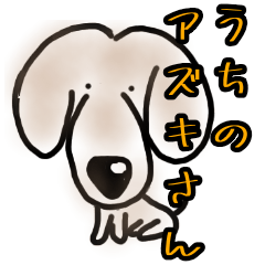 [LINEスタンプ] うちのアズキさん