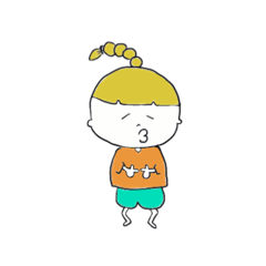 [LINEスタンプ] きんみつちゃん