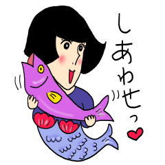 [LINEスタンプ] ルーと優しい親指たち