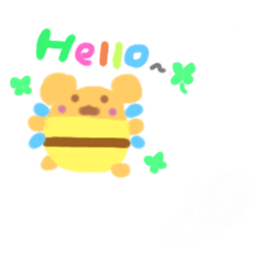 [LINEスタンプ] ハチクマと動物たち