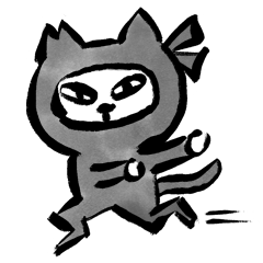 [LINEスタンプ] 猫忍さくら丸