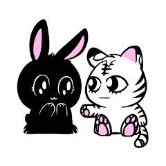 [LINEスタンプ] こむたんとぺっこん