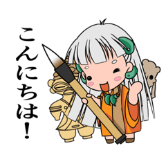 [LINEスタンプ] たまゆら[たま姫編]