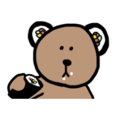 [LINEスタンプ] くまのキムさん