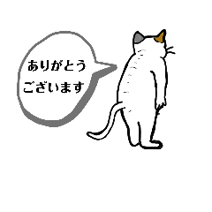 [LINEスタンプ] 猫背neco2