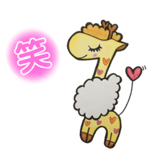 [LINEスタンプ] mokumoku kirin