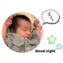 [LINEスタンプ] ANNA BABY‪໒꒱·゜