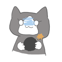 [LINEスタンプ] 人猫ユカ