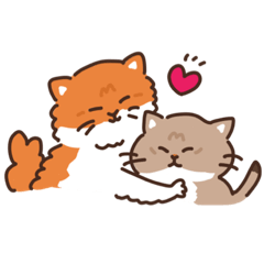 [LINEスタンプ] まめとメイ