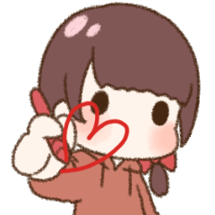 [LINEスタンプ] くちなしちゃんスタンプ