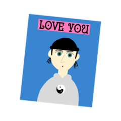 [LINEスタンプ] ・みんなの証明写真・