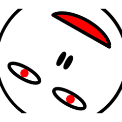 [LINEスタンプ] 君たち誰？