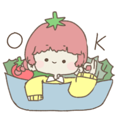 [LINEスタンプ] サラダちゃん