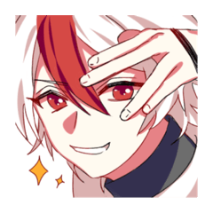[LINEスタンプ] 中二病 - Eighth-Grade Syndrome Boy