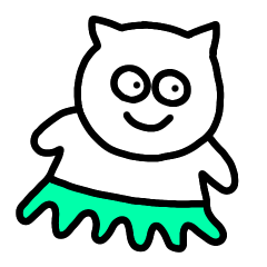 [LINEスタンプ] ねこみみ星人のゆる〜いスタンプ