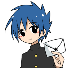 [LINEスタンプ] 学ラン男子スタンプ