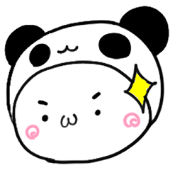 [LINEスタンプ] ぽけっとパンダ (敬語編）