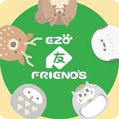 [LINEスタンプ] EZO FRIENDS カワイイ北海道の動物スタンプ