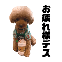 [LINEスタンプ] HAWAIIAN DOG 2