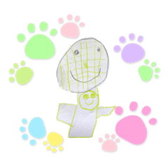 [LINEスタンプ] ふみ画伯スタンプ