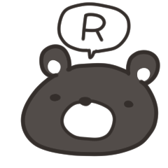 [LINEスタンプ] クマR(仮)