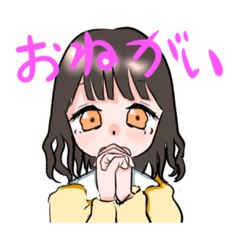 [LINEスタンプ] 制服の女の子たち
