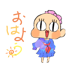 [LINEスタンプ] はげびちゃんとゆかいな家族