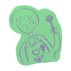 [LINEスタンプ] 自由帳に書いてあった絵