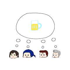 [LINEスタンプ] 華麗な俺等と愉快な仲間達