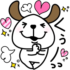 [LINEスタンプ] 犬さん・オノマトペ【再販】