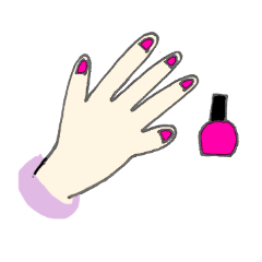 [LINEスタンプ] 女の子のかわいい日常スタンプ