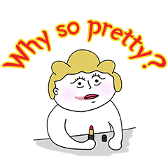 [LINEスタンプ] WhySoWoman