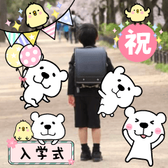 [LINEスタンプ] くますけ♡写真に貼れる