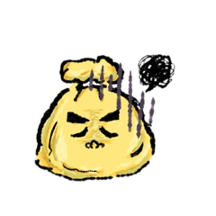 [LINEスタンプ] とも巾着 Lv.0