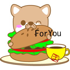 [LINEスタンプ] まみんこの茶しばのご挨拶