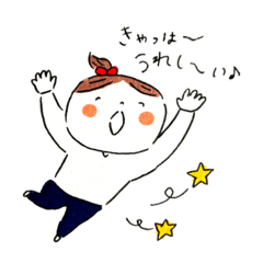 [LINEスタンプ] hirokoのスタンプ☆