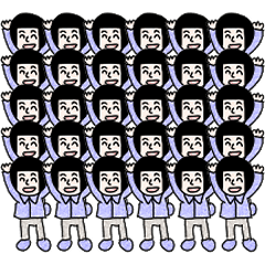 [LINEスタンプ] へるめっとさんのランランスキップ