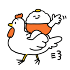 [LINEスタンプ] ほかほかたまごかけごはん