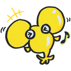[LINEスタンプ] ぷるんぷるん水泡眼ちゃん