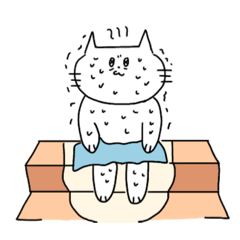 [LINEスタンプ] サウナーにゃんこ