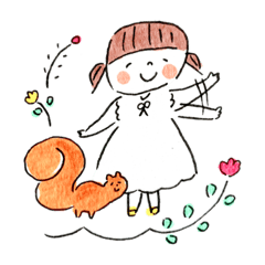 [LINEスタンプ] 今日もごきげん♡ハッピースタンプ