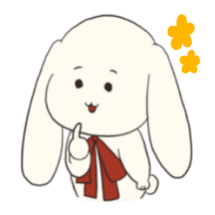 [LINEスタンプ] ちょっとかわいい うさぎのみーたん