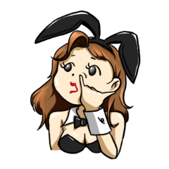 [LINEスタンプ] Bunny Girl LUNA 2nd SERIES