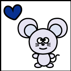 [LINEスタンプ] ねずみの岡本です